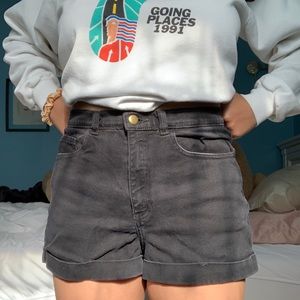 American Apparel High-Waisted Shorts!